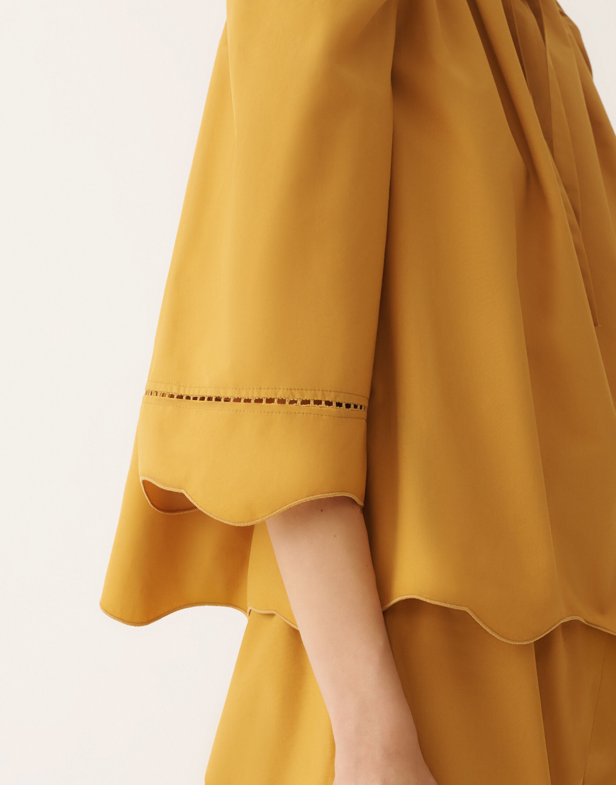 Top de popelina, mostaza Fabiana Filippi Top de popelina, mostaza MOSTAZA TPD276F740M1270000