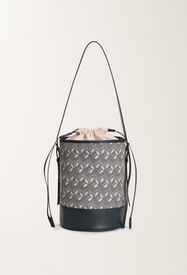 Fabiana Filippi Jacquard bucket bag, blue BLUE BGD275A071L4070000