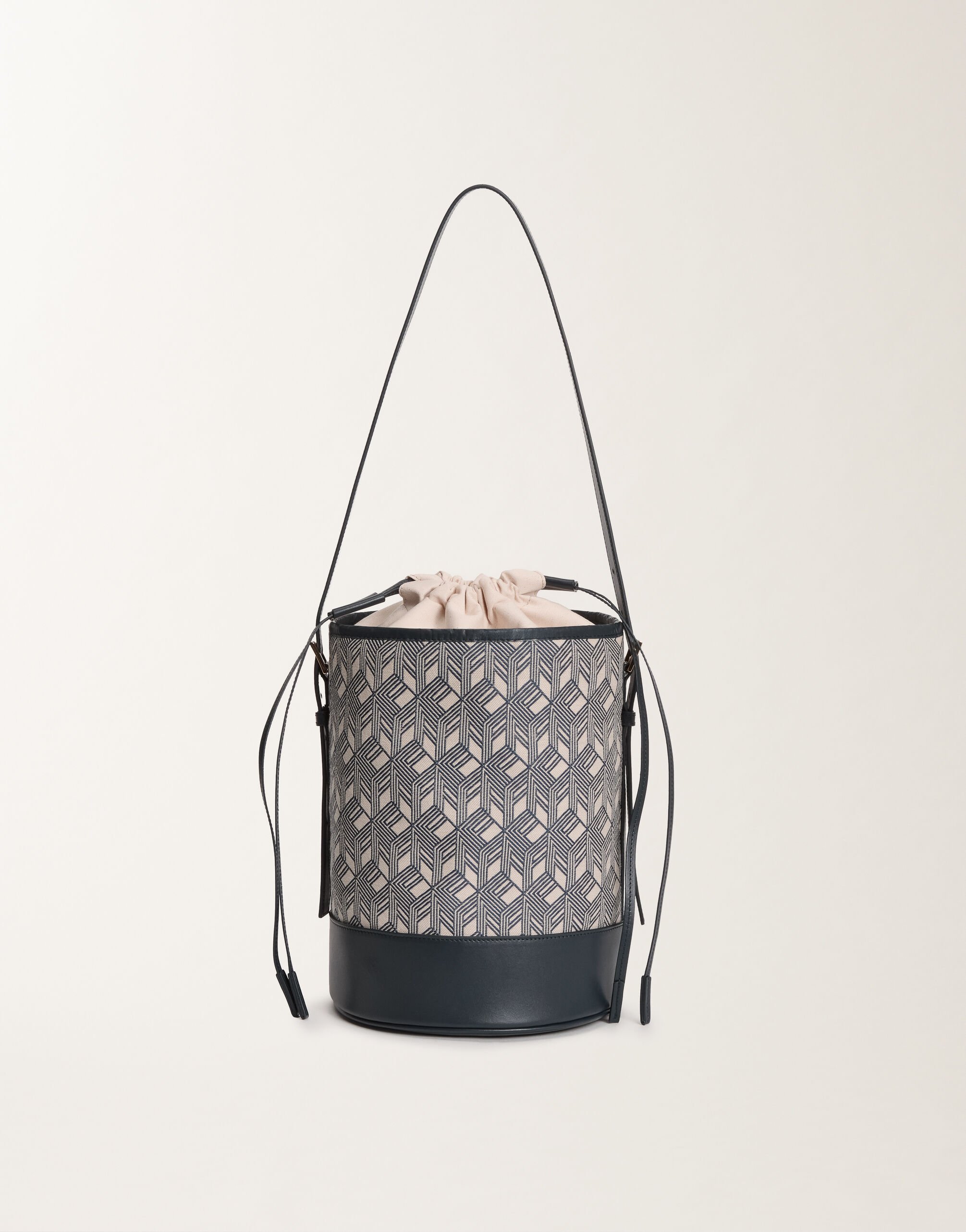 Fabiana Filippi Jacquard bucket bag, blue BLUE BGD275A071L4070000