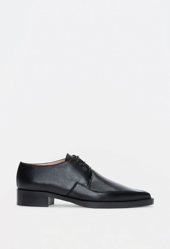 Fabiana Filippi Leather moccasins, black BLACK ASD264A805I3200000