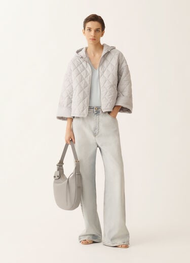 Ultralight technical rain jacket Fabiana Filippi Ultralight technical rain jacket Gray CTD266F427L8920000