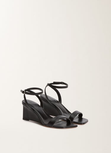 Fabiana Filippi Cuña de piel de becerro, negro NEGRO ASD275A115L4120000