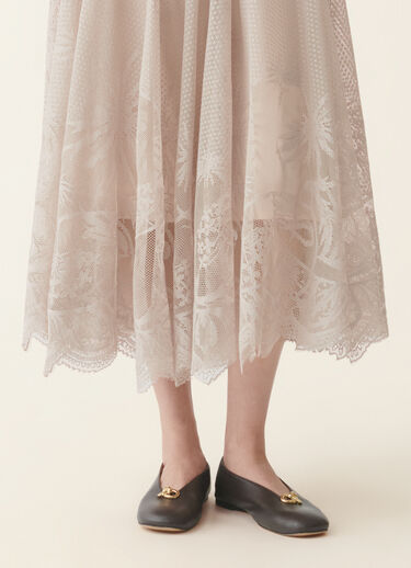Gonna in pizzo jacquard, cachà Fabiana Filippi Gonna in pizzo jacquard, cachà Casha' GND216F850M2630000