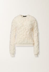 Fabiana Filippi Mohair sweater, butter White MAD225F502D5040000