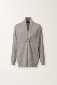 Fabiana Filippi Cardigan en Platinum, roche GRIS MAD215F059L5170000