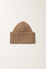 Fabiana Filippi Beanie in Platinum, bark Brown SAD225A910L5170000