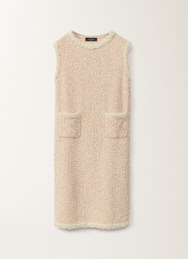 Fabiana Filippi Tweed-effect mini dress, dusty pink and citrine PINK ABD265F175L1670000