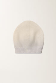 Fabiana Filippi Mohair cap with gradient micro sequins, raffia and gray Gray SAD266A880L9000000