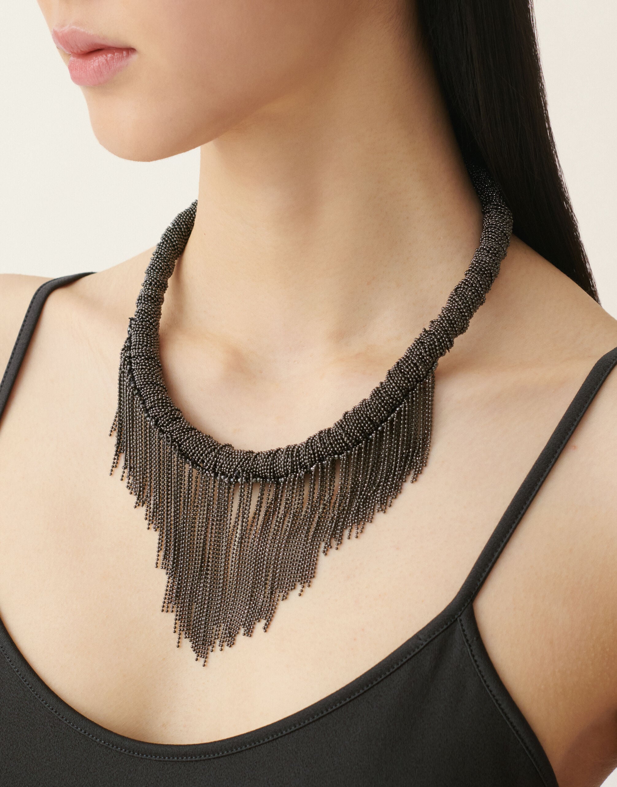 Collier ras-de-cou en filo diamante, canon de fusil Fabiana Filippi Collier ras-de-cou en filo diamante, canon de fusil Canon de fusil BXD216A867M5250000