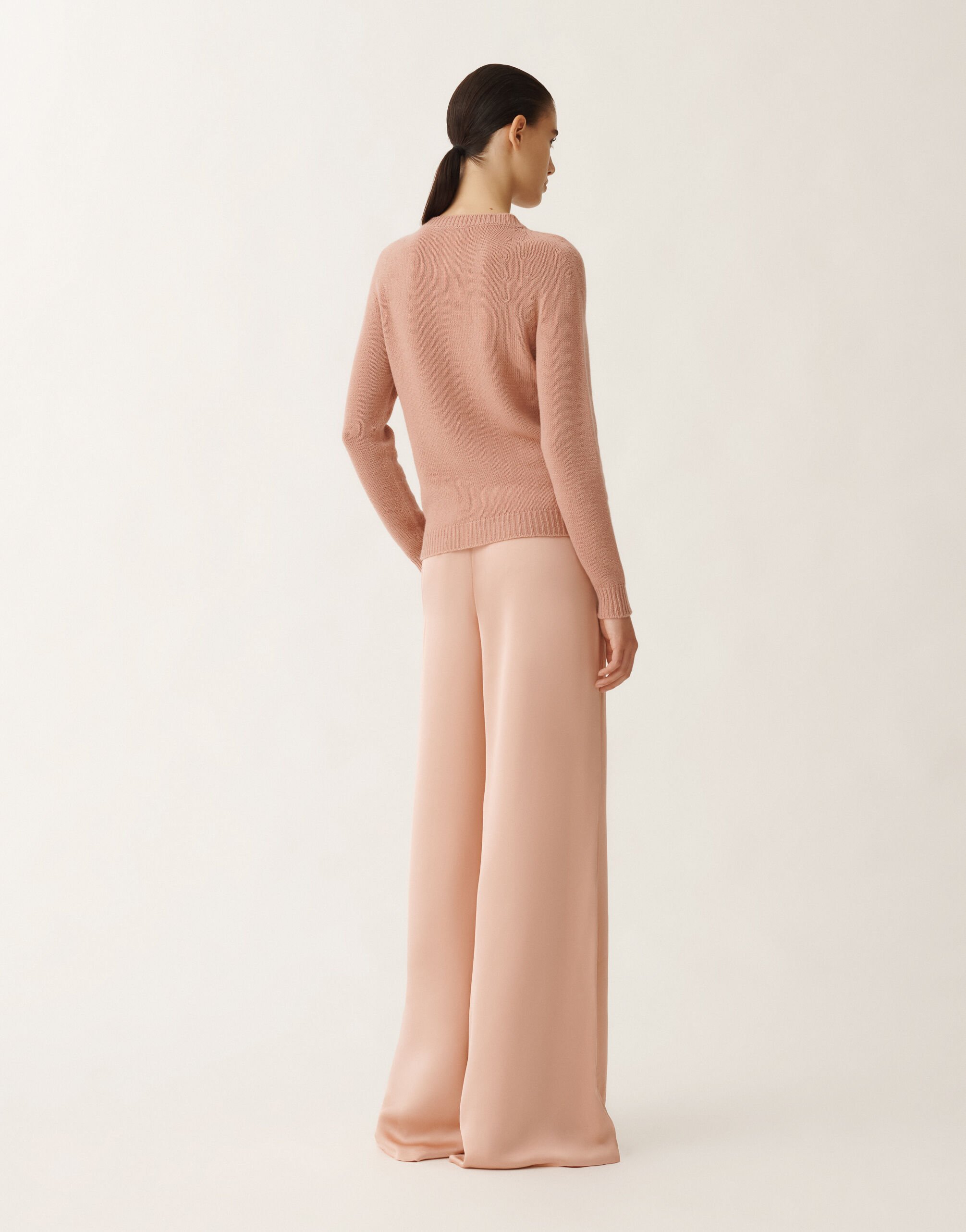 Fabiana Filippi Pullover aus aufgerautem Kaschmir, blush ROSA MAD265F031N9000000