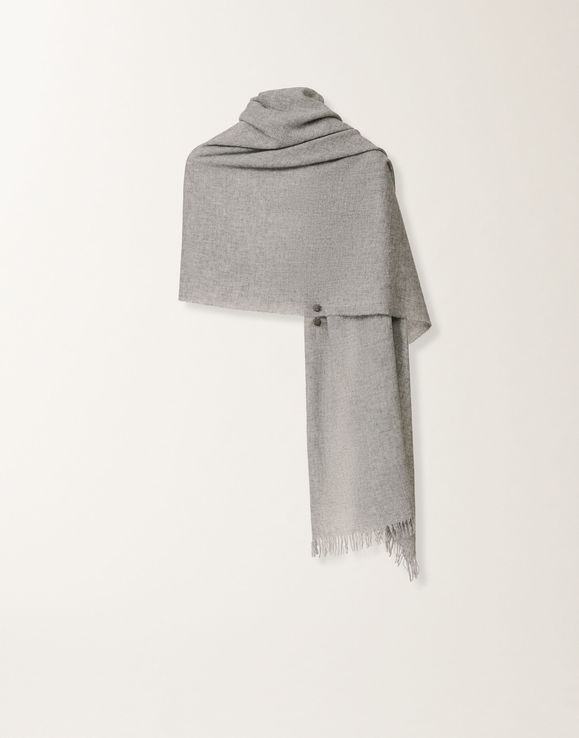 Fabiana Filippi Sciarpa in Platinum, roccia Grigio SAD215A936L8430000