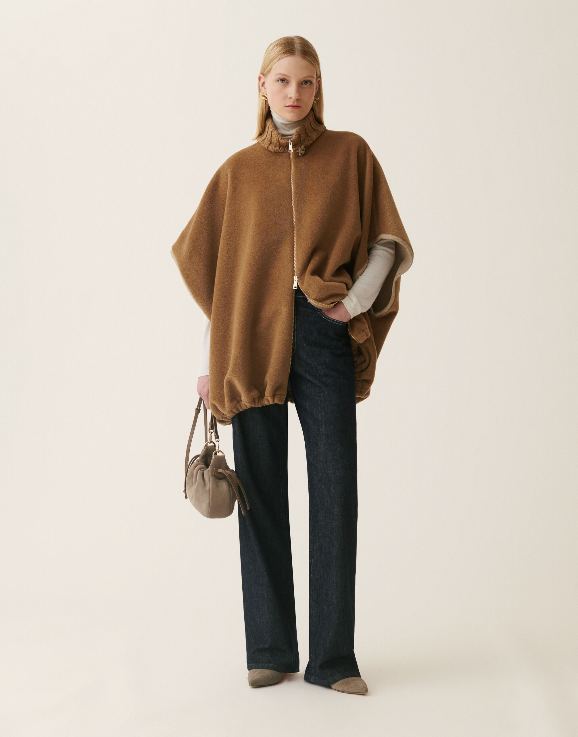 Beaver cape, maple Fabiana Filippi Beaver cape, maple Maple CTD226F645M4660000