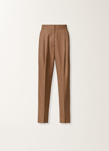 Fabiana Filippi Prince of Wales trousers, birch Beige PAD225F358L6310000