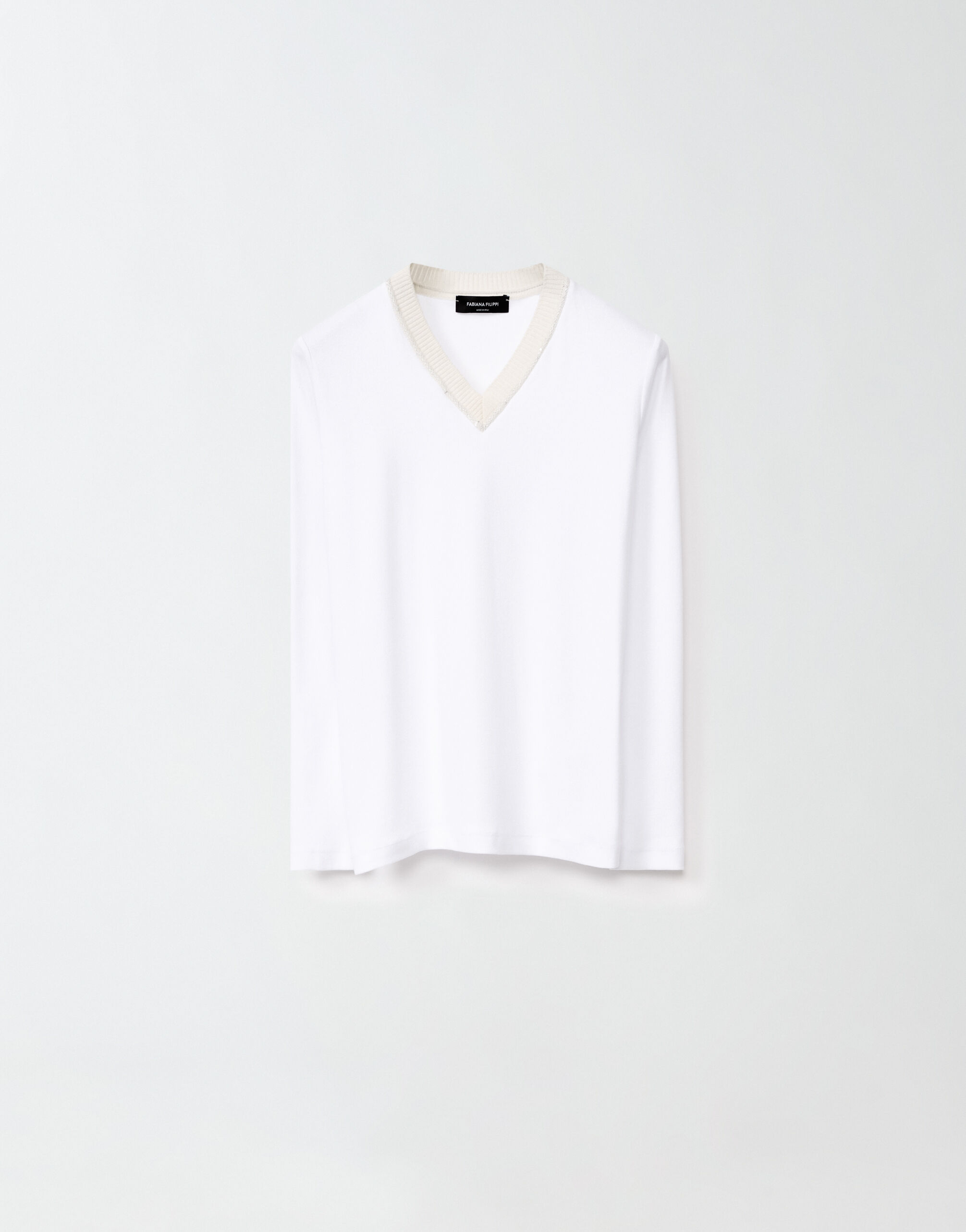 レディースJersey T-shirt, optical white Tシャツ&トップス