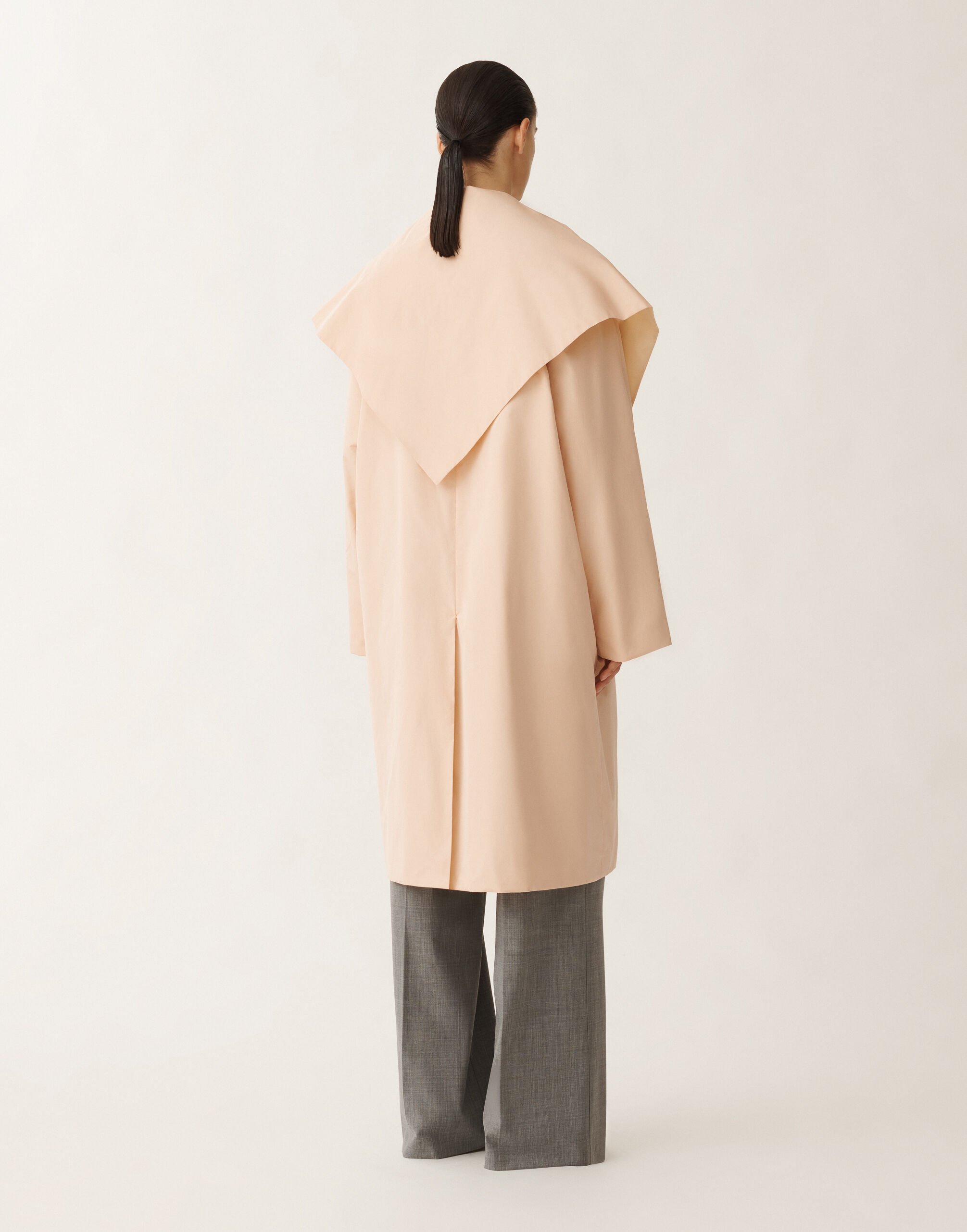 Fabiana Filippi Gabardina de tafetán ligero, maquillaje ROSA CTD265F272L1930000