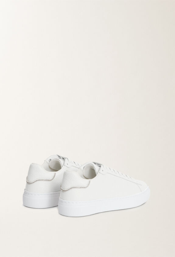 Fabiana Filippi Baskets Dalila en cuir, blanc blanc ASD264A921I3520000