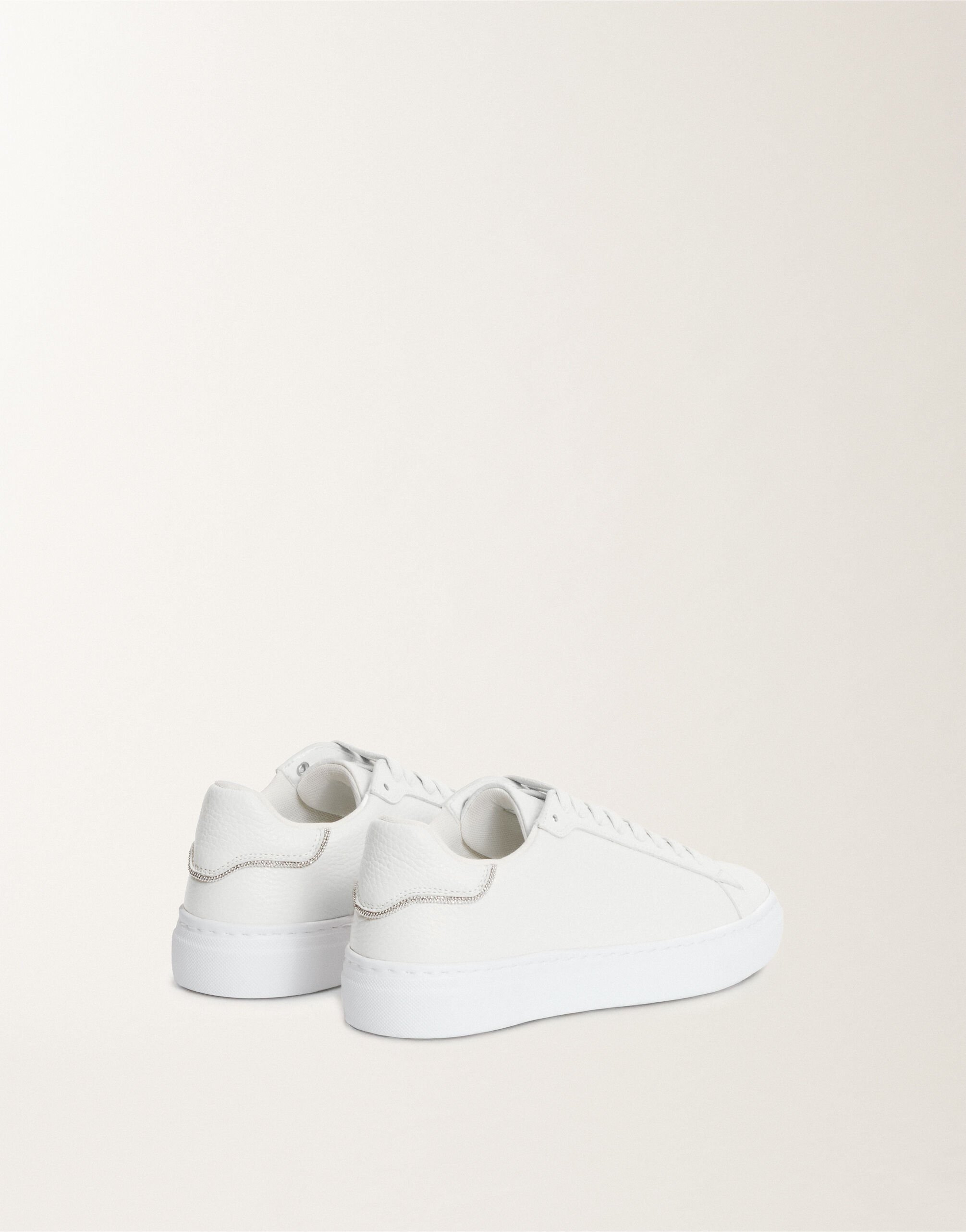 Fabiana Filippi Sneaker Dalila aus Leder, Weiß Weiß ASD264A921I3520000