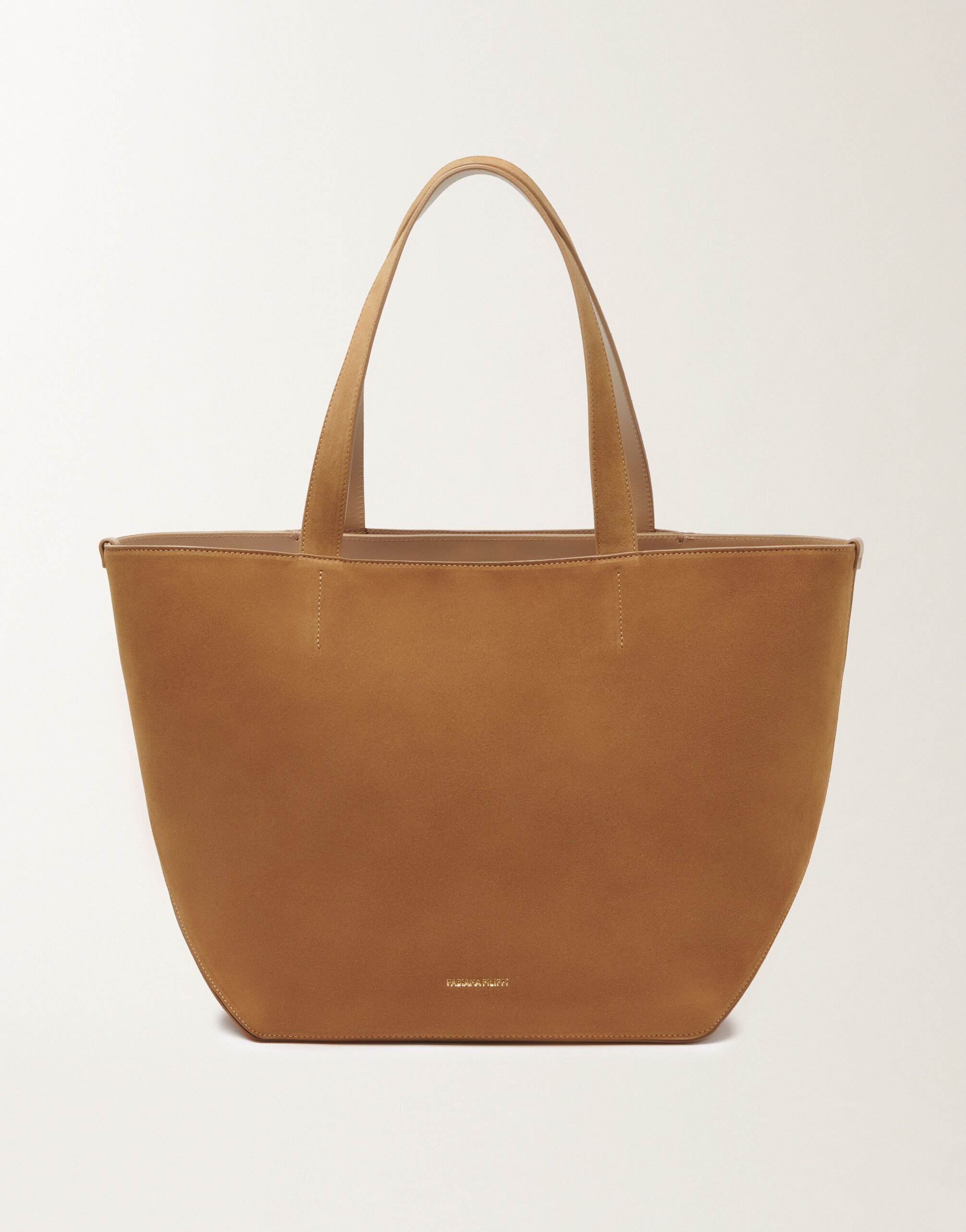 レディースMedium Eclissi suede and wicker tote bag バッグ