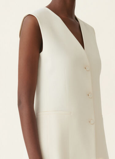 Gilet en cady, beurre Fabiana Filippi Gilet en cady, beurre Beurre GCD216F176D8700000