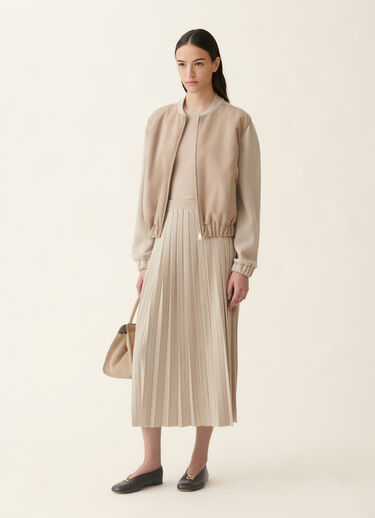 Fabiana Filippi Bomber en daim, cachà Cachà PLD216F225M3590000