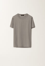 Fabiana Filippi T-Shirt aus Jersey, aschgrau GRAU JED265F278L1890000