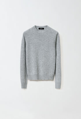 Fabiana Filippi CREW NECK SWEATER WITH OPENWEAVE DETAIL BLACK CTD214F382D7520000