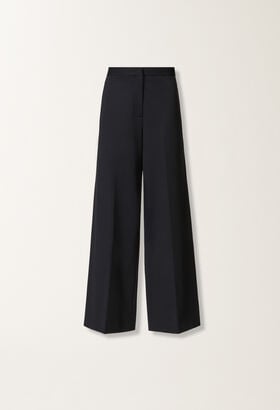 Fabiana Filippi Spoleto jersey trousers, midnight blue BLUE PAD215F307L5210000