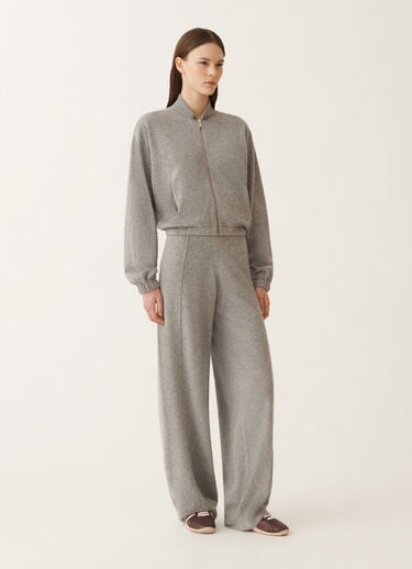 Fabiana Filippi Bomberjacke aus Platinum, felsgrau Grau MAD215F045L5170000