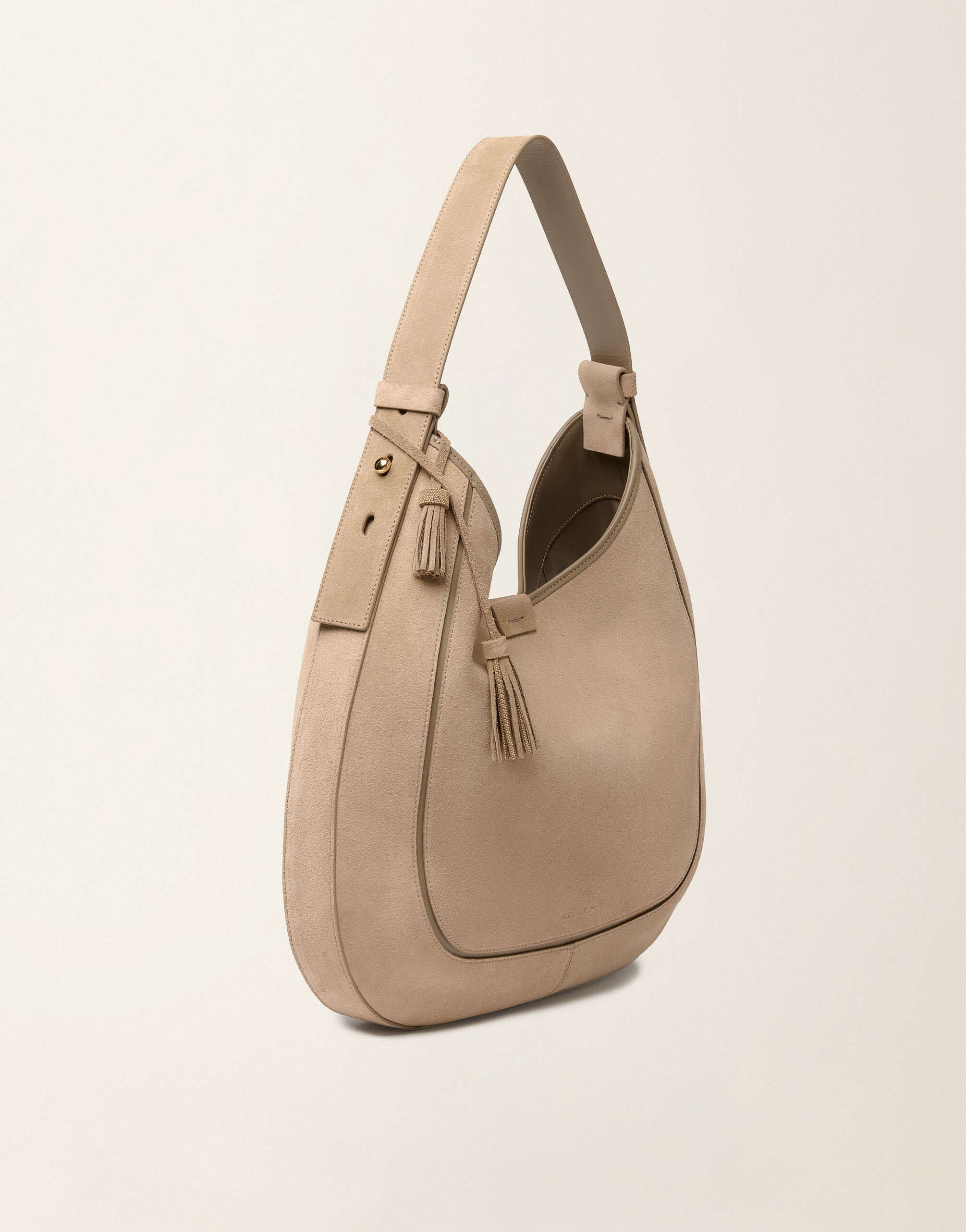 Hobo bag en daim, cachà Fabiana Filippi Hobo bag en daim, cachà Cachà BGD216A803M5340000