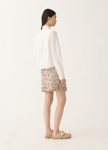 Fabiana Filippi Poplin boxy shirt, white WHITE CAD215F312D6500000