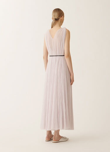 Fabiana Filippi Pleated tulle dress, mauve LAVENDER ABD275F622L3860000