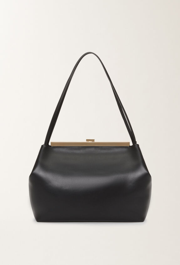 Fabiana Filippi Nappa leather pouch, black BLACK BGD265A850L2120000
