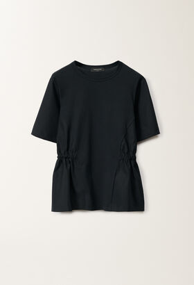 Fabiana Filippi Jersey T-shirt, midnight blue BLUE MAD275F053D2730000