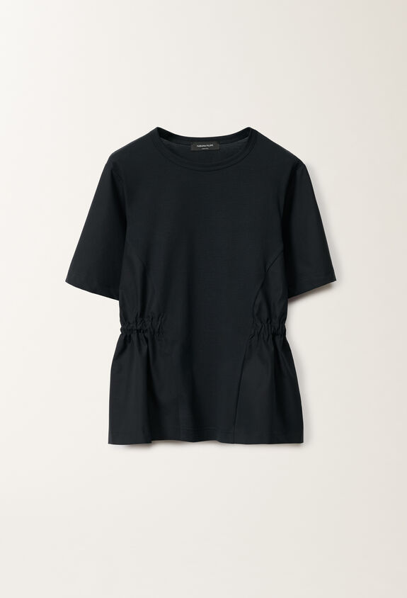 Fabiana Filippi Jersey T-shirt, midnight blue BLUE JED275F608L3550000