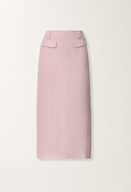 Fabiana Filippi Fließender Bleistiftrock, Lila-Rosa Fliederrosa GND266F399D9540000