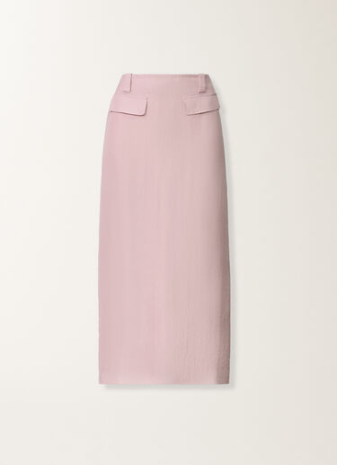 Fabiana Filippi Fließender Bleistiftrock, Lila-Rosa Fliederrosa GND266F399D9540000