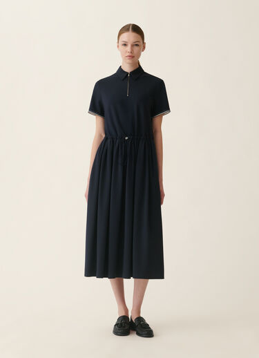 Fabiana Filippi Robe en jersey point Milano, bleu nuit Bleu nuit ABD216F138M3100000