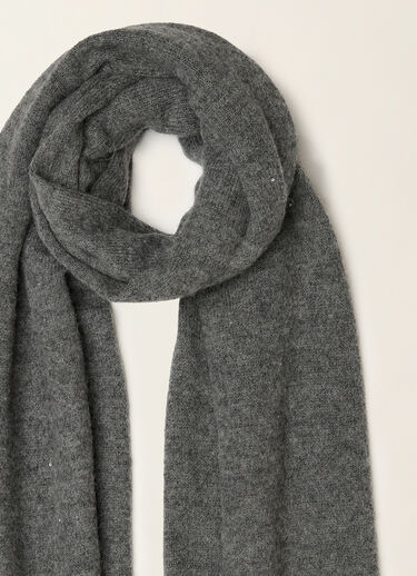 Sequin stole, charcoal Fabiana Filippi Sequin stole, charcoal Charcoal SAD226A949D2960000