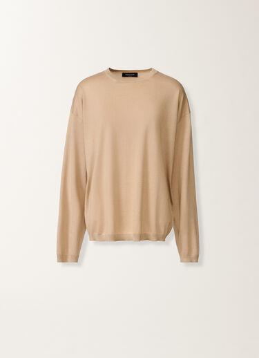 Fabiana Filippi Silk and cotton sweater, maple ACER MAD276F475N8210000