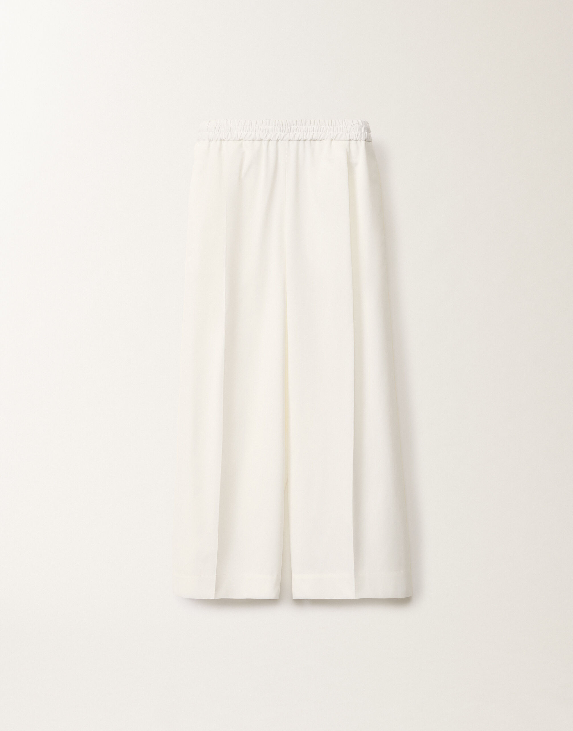 Fabiana Filippi Poplin trousers, optical white WHITE PAD275F386D6140000