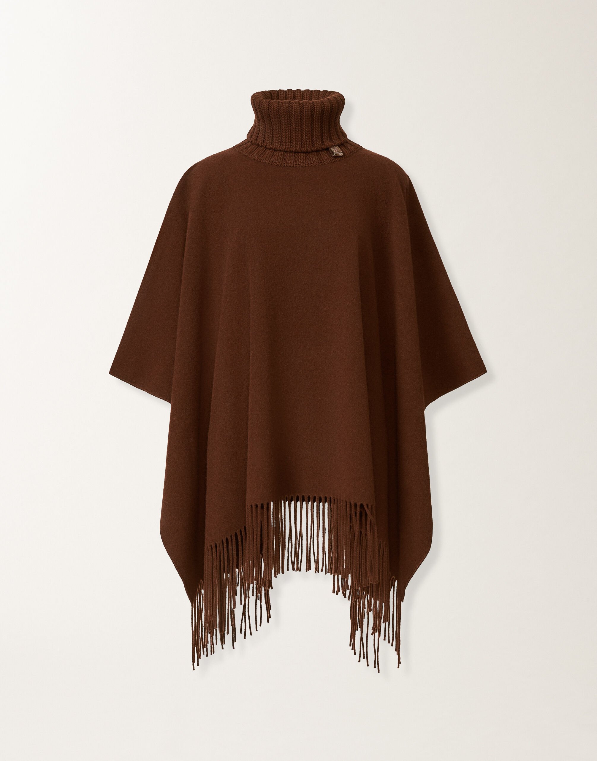Fabiana Filippi Cape in Platin, Ebenholz Braun SAD215A802L8420000