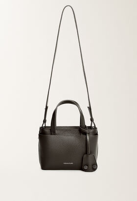 Fabiana Filippi Medium grained leather handbag, black BLACK BGD215A861L8040000