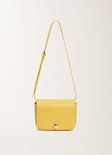Fabiana Filippi Eclissi calfskin messenger bag, cedar YELLOW BGD265A859L2140000