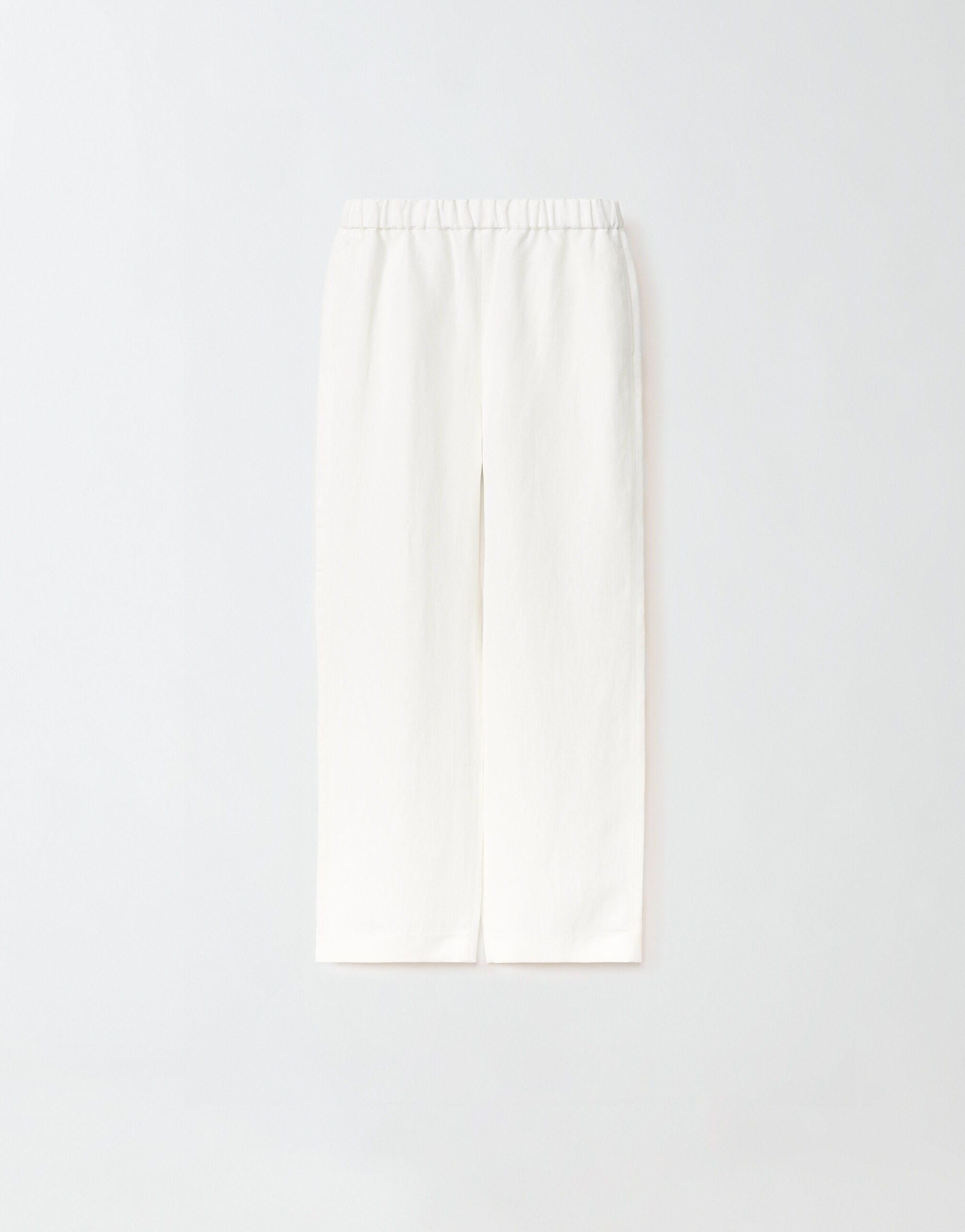 Fabiana Filippi Casual White Pants Womens 8 US 44 IT Zip