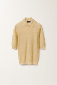 Fabiana Filippi Pullover aus Mohair, gold GELB MAD265F083D8170000