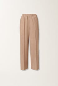 Fabiana Filippi Pantalon Gubbio en laine froide, érable BEIGE PAD215F322L5230000