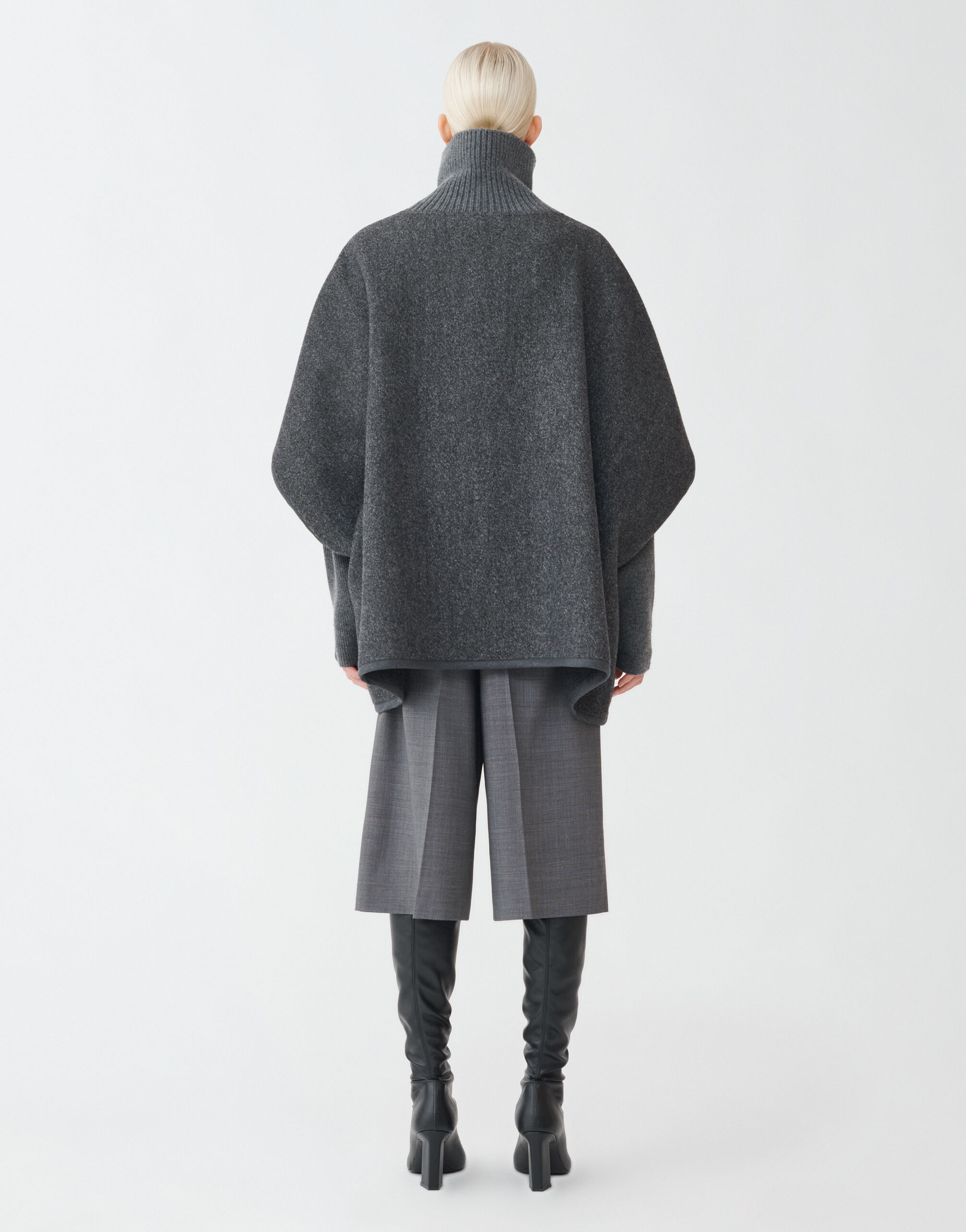 FABIANA FILIPPI DOUBLE DIAGONAL CAPE 