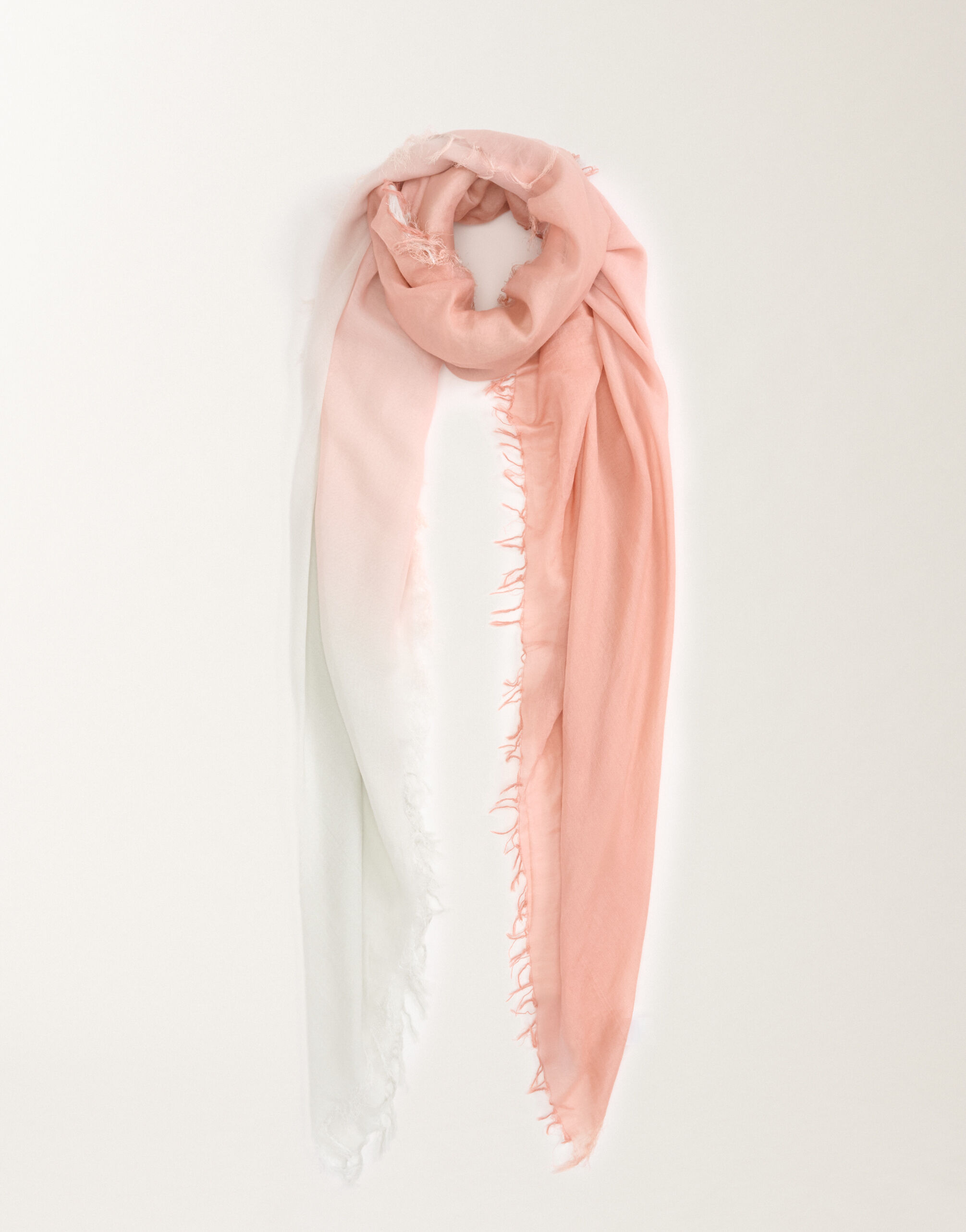 Fabiana Filippi Cotton Blend Fading Print Scarf