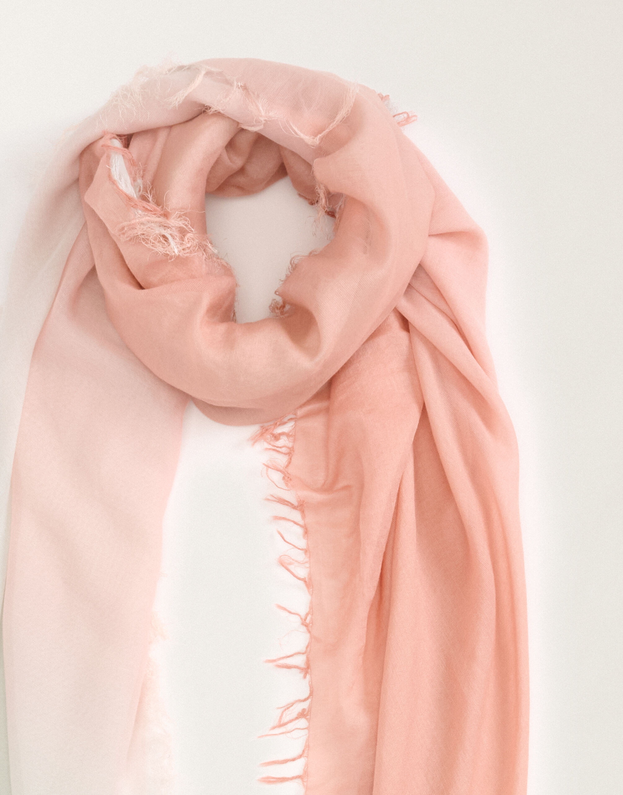 Fabiana Filippi Cotton Blend Fading Print Scarf