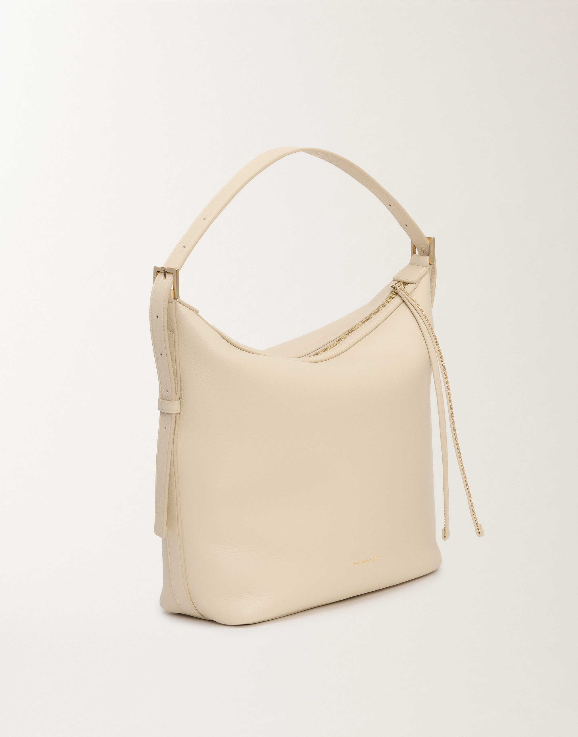 FABIANA FILIPPI GRAINED LEATHER BAG 
